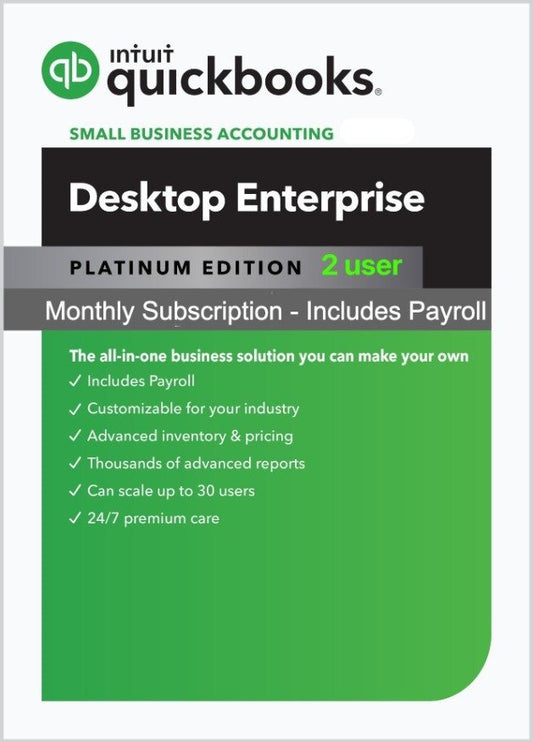 QB Desktop Enterprise Platinum 2024